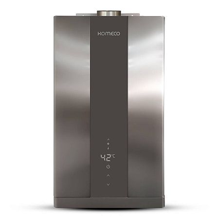 Aquecedor De Água A Gás Komeco Ko 21 Di Home 21 Litro Inox GN