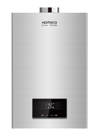 Aquecedor De Água A Gás Komeco Ko 33 Di Prime Wifi ( Inox ) 33 Litros Glp