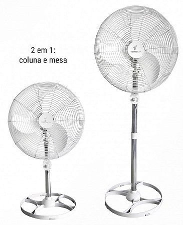 Ventilador de Coluna e Mesa VENTI50CB Branco 50cm – Ventisilva