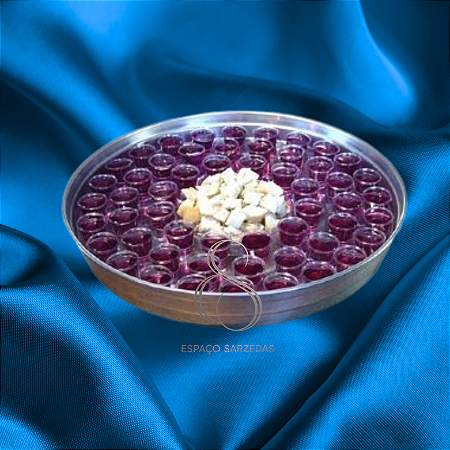 BANDEJA COMPOSTA DE SANTA-CEIA PRATA