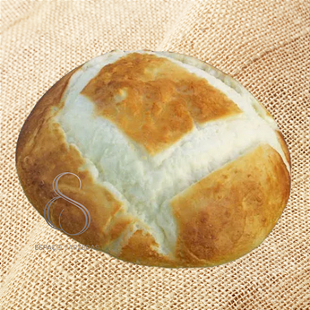 PÃO REDONDO MÉDIO 17x8,5