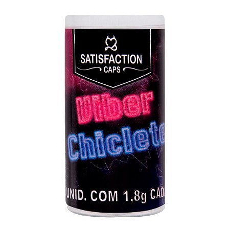 Bolinha Viber Chiclete 03 Unidades Satisfaction