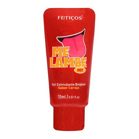 Me Lambe Hot Gel Estimulante Beijável 15G Feitiços
