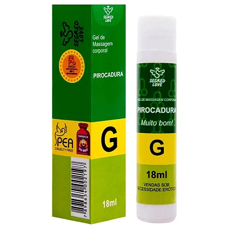 Pirocadura Excitante Masculino 18Ml Segred Love
