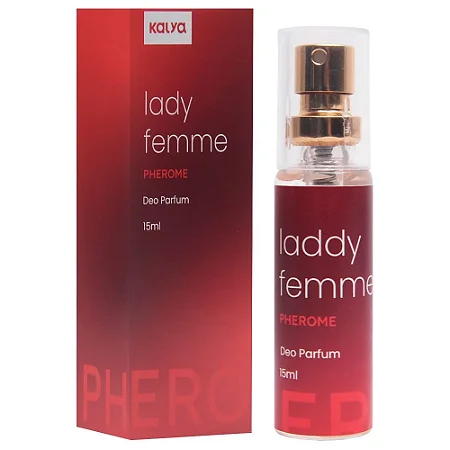 Lady Femme Pherome Perfume Feminino 15Ml Kalya