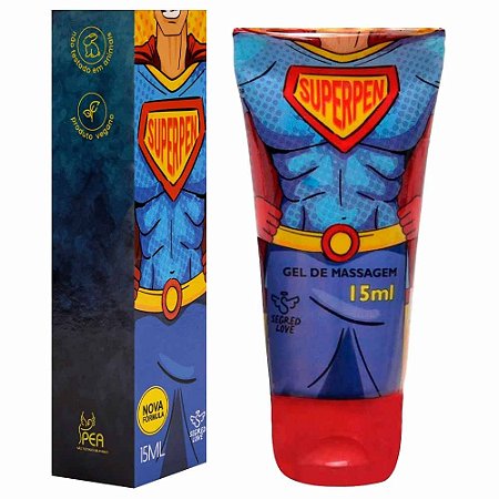 Superpen Gel Intensificador De Ereção 15ml Segred Love