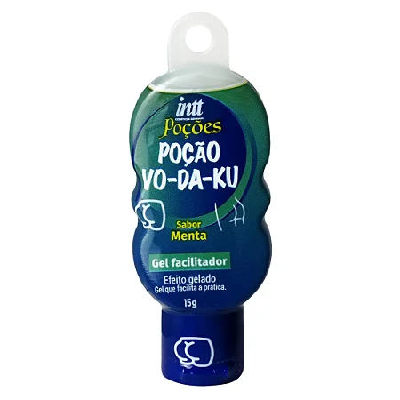 Vo-Da-Ku Gel Facilitador com Efeito Gelado 15g Linha Poções Intt