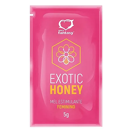 Melzinho Feminino Exotic Honey 5ml Sexy Fantasy