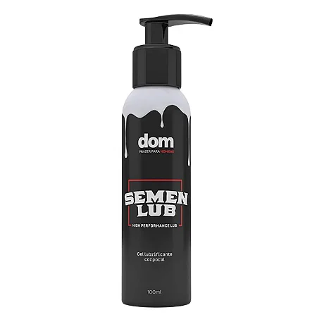 Gel Lubrificante Semen Lub 100ml Adão E Eva