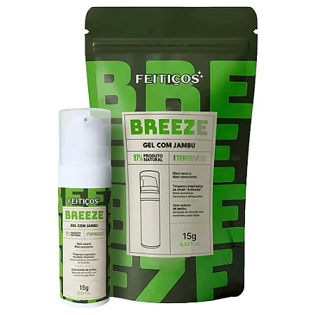 Breeze Gel Com Jambu E Terpenos 15G Feitiços