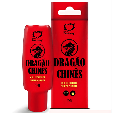 Gel Excitante Unissex Dragão Chinês 15g Sexy Fantasy