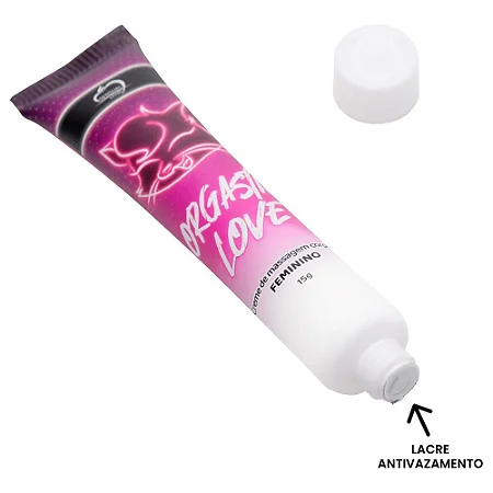 Orgastic Love Gel Excitante Feminino 15G Sensual Love