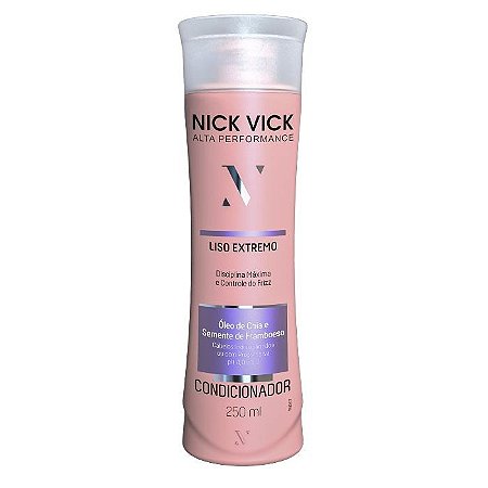 Condicionador Liso Extremo Nick Vick Alta Performance 250ml