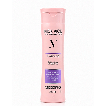 Condicionador Liso Extremo Nick Vick Alta Performance 250ml