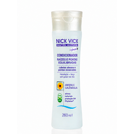 Condicionador Raízes e Pontas Equilibradas Nick Vick Nutri Action 260ml