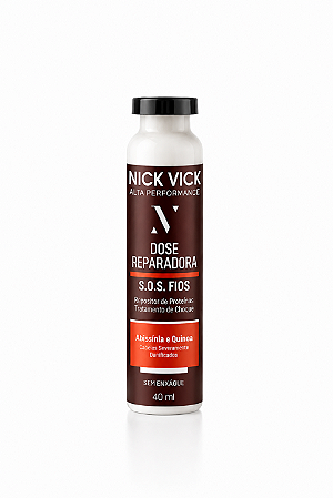 Dose Reparadora S.O.S. Fios Nick Vick Alta Performance 40ml