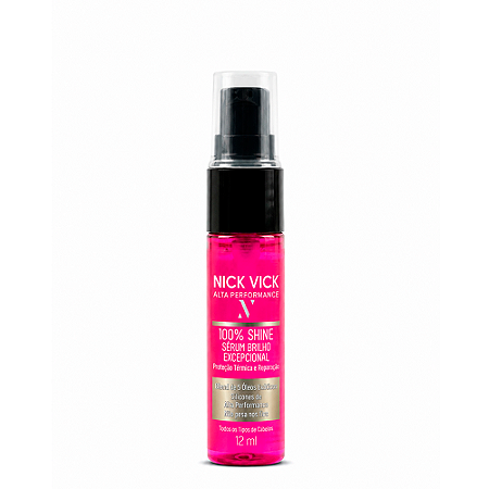 Mini Sérum Brilho Excepcional Nick Vick Alta Performance 12ml