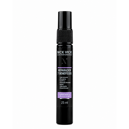 Mini Fluido Reparador 7 Benefícios Nick Vick Alta Performance 25ml