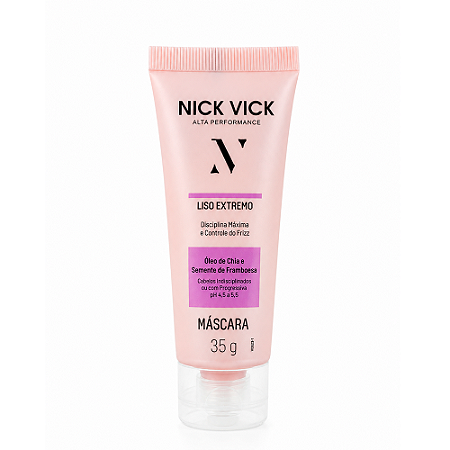 MINI MÁSCARA LISO EXTREMO NICK VICK ALTA PERFORMANCE 35G