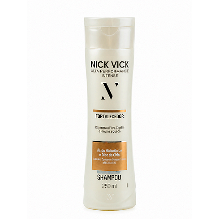 Shampoo Fortalecedor Nick Vick Alta Performance Intense 250ml