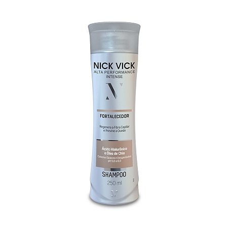 Shampoo Fortalecedor Nick Vick Alta Performance Intense 250ml