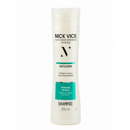 Shampoo Anticaspa Nick Vick Alta Performance 250ml