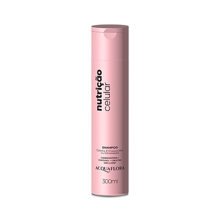 Acquaflora Nutrição Celular Shampoo sem Sal 300ml