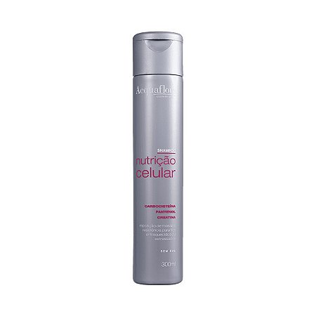 Acquaflora Nutrição Celular Shampoo sem Sal 300ml