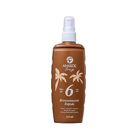 Anasol Bronze FPS 6 Óleo Bronzeador 125ml