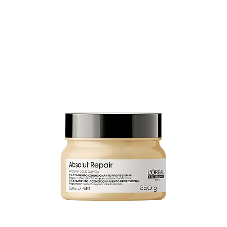 L'Oréal Professionnel Absolut Repair Gold Quinoa + Protein Golden Lightweight Máscara Capilar 250ml