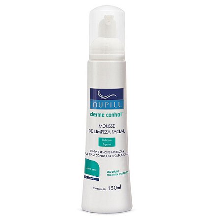 Nupill Derme Control Mousse de Limpeza Facial 150ml