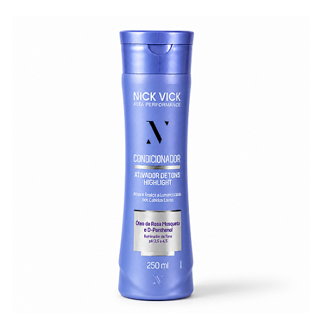 Condicionador Ativador de Tons Loiros Nick Vick Highlight Alta Performance 250ml