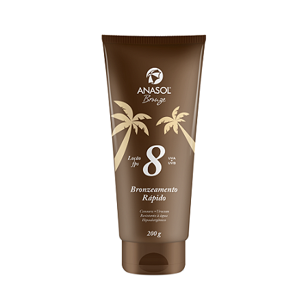 Anasol Loção Bronzeadora FPS8 200g
