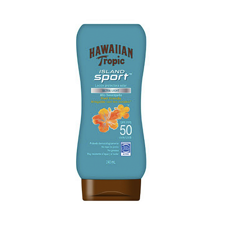 Hawaiian Tropic Island Sport Lotion FPS 50 Protetor Solar Corporal 240ml