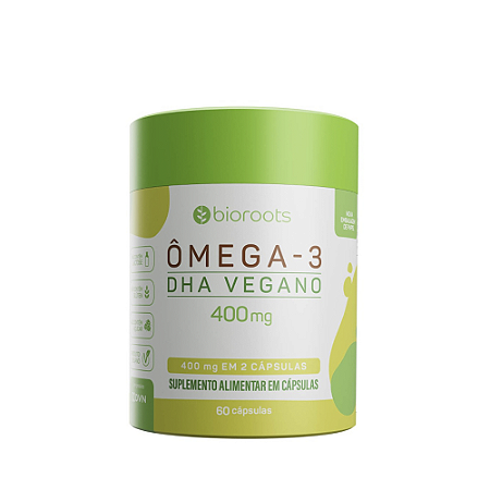 Bioroots Ômega 3 Vegano 60Un