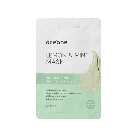 Océane Lemon And Mint Máscara Facial 8g