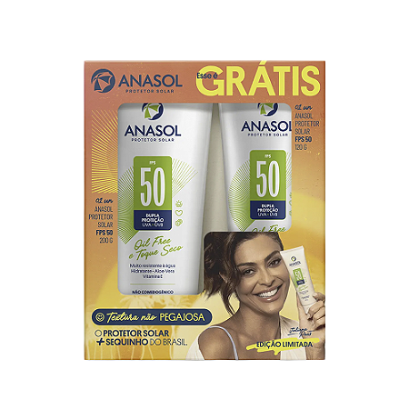 Kit Anasol FPS50 Corpo 200g+ FPS50 Corpo 120g