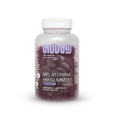 Guday Gummy Uva Melatonina 60un