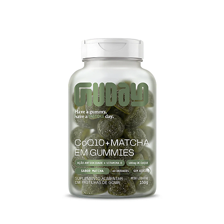 Guday Gummy CoQ10 + Matcha 60un
