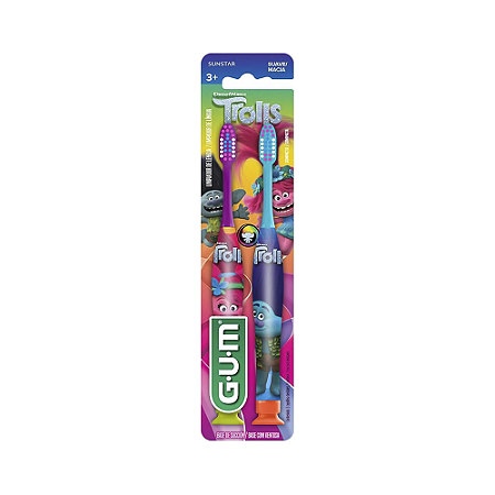 GUM TROLLS™ Duo Escova Dental Infantil