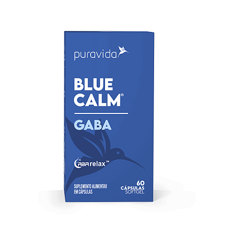 Puravida Blue Calm Gaba Suplemento para Sono 60caps