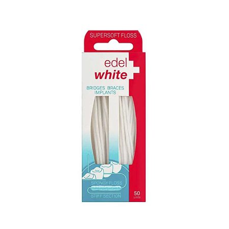 Edel White SuperSoft Floss Fio Dental