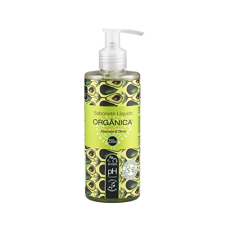 Orgânica Abacate e Oliva Sabonete Líquido 250ml