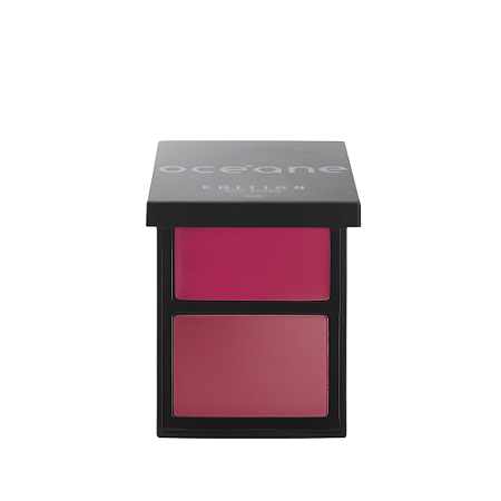 Océane Punch Paint Duo Blush Cremoso e em Pó Rosa Pink