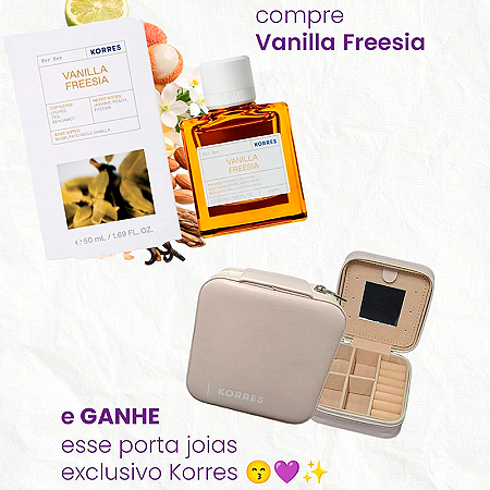 Korres Vanilla Freesia Deo Colônia Feminina 50ml