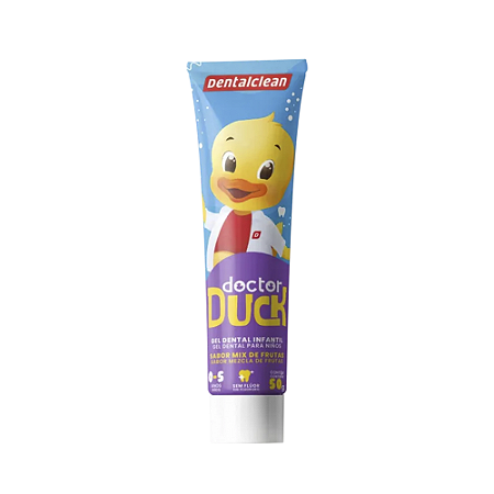 Dentalclean Dr Duck Gel Dental sem Flúor Infantil 50g