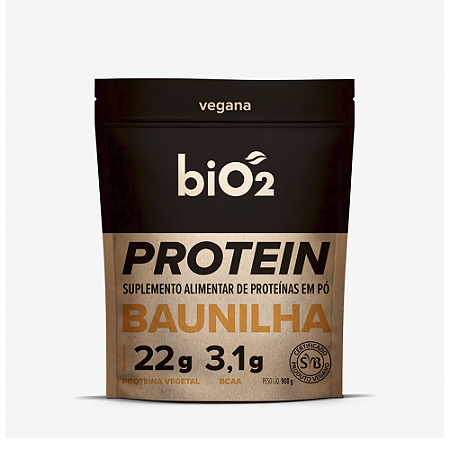 biO2 Proteína Vegetal Sabor Baunilha 908g