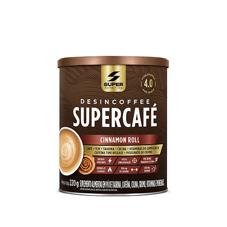 Super Nutrition Supercafé Cinnamon Roll 220g
