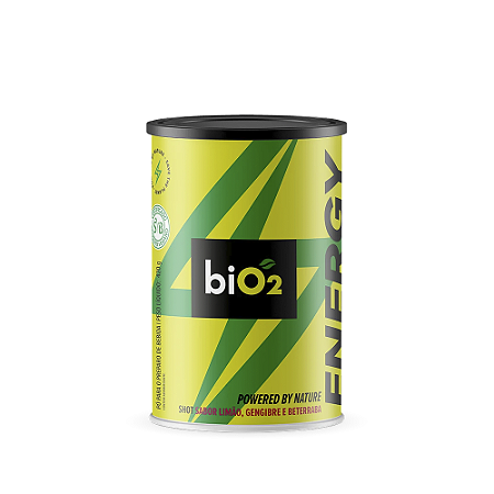biO2 Pré Treino Energy Shot Limão, Gengibre e Beterraba 420g