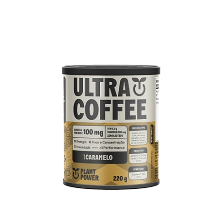 Plant Power Ultracoffee Caramelo 220g